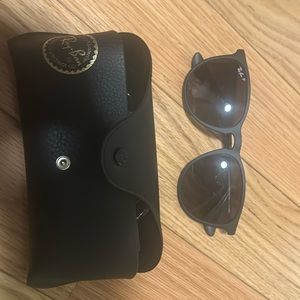 Almost brand new women ray ban sunglasses. They have been worn twice